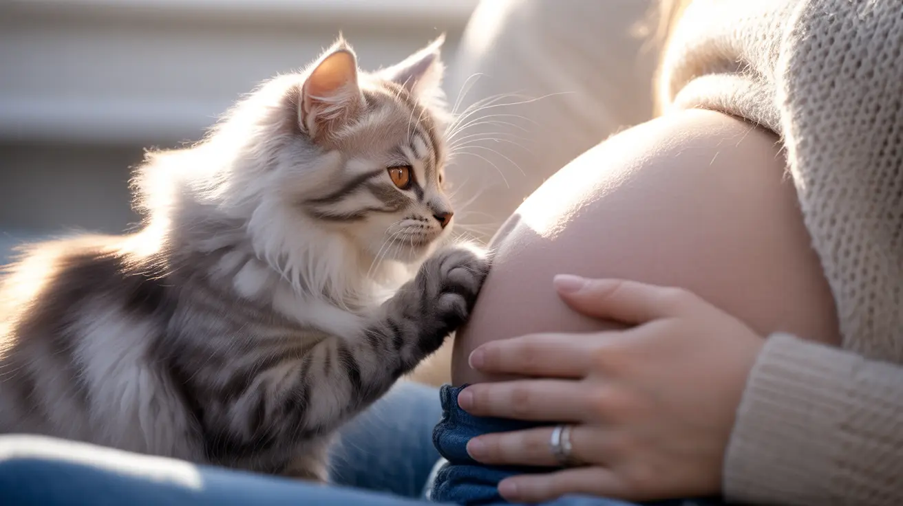 How Cats Sense Their Owner's Pregnancy: Behaviors and Reasons