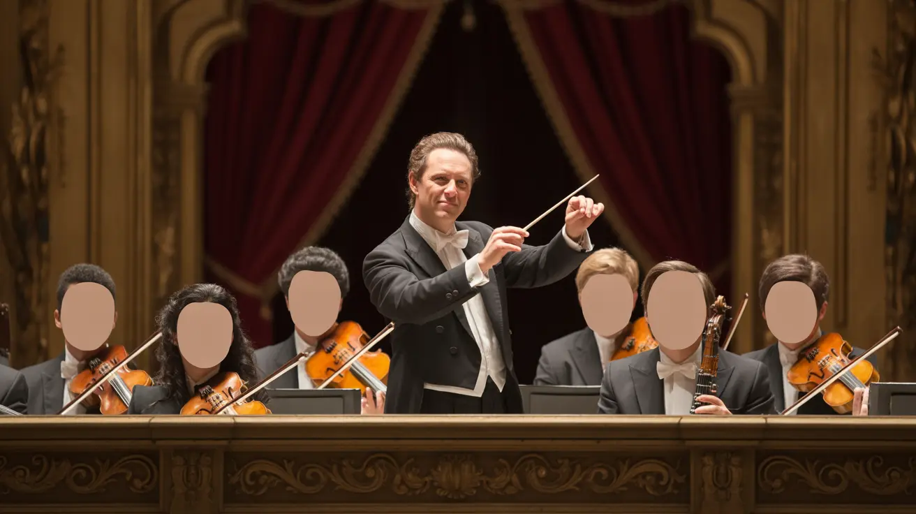 Coeur d'Alene Symphony Orchestra performing Carnival of the Animals concert with musicians and animal-themed visuals