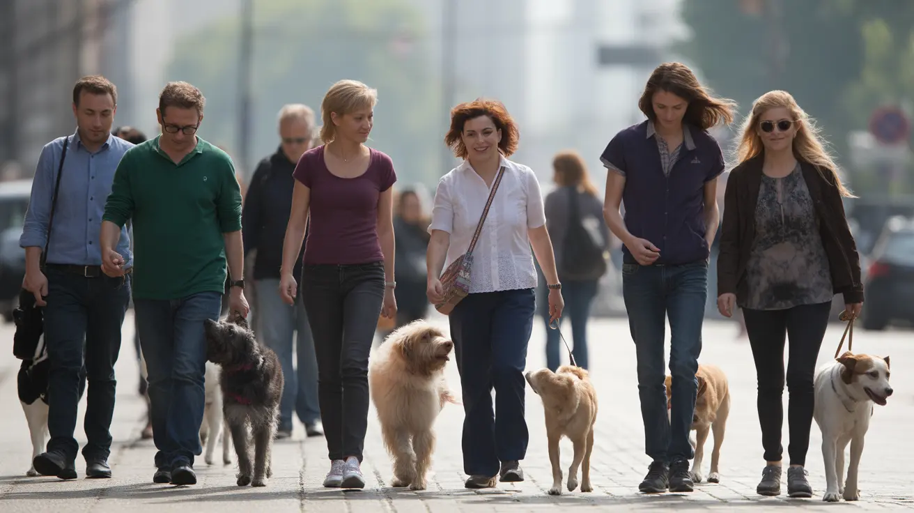 Runners and families with dogs participating in a Thanksgiving charity 5K race at Two Rivers Ford in Mt. Juliet, Tennessee