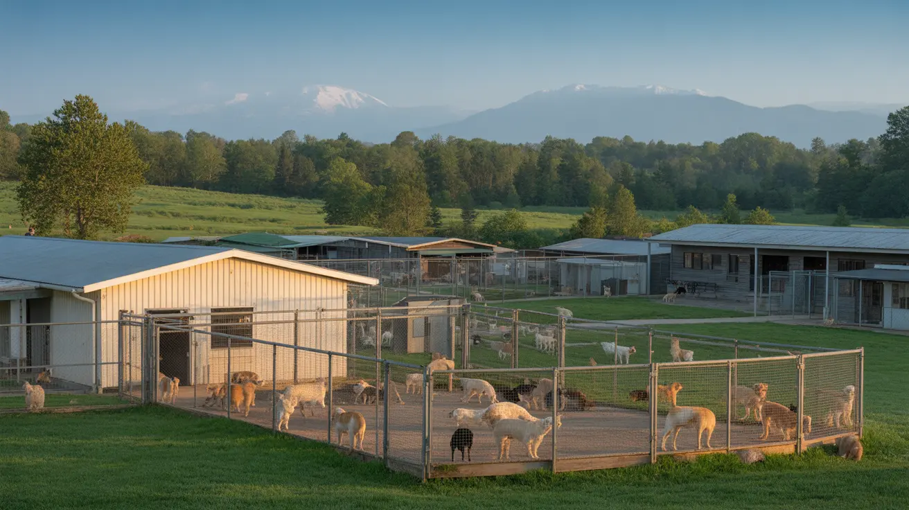 Walker County Animal Shelter sign with temporary closure notice due to canine parvovirus case