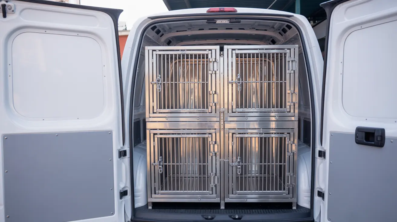 Municipal vehicle donated by Albuquerque for animal services in Portales, New Mexico