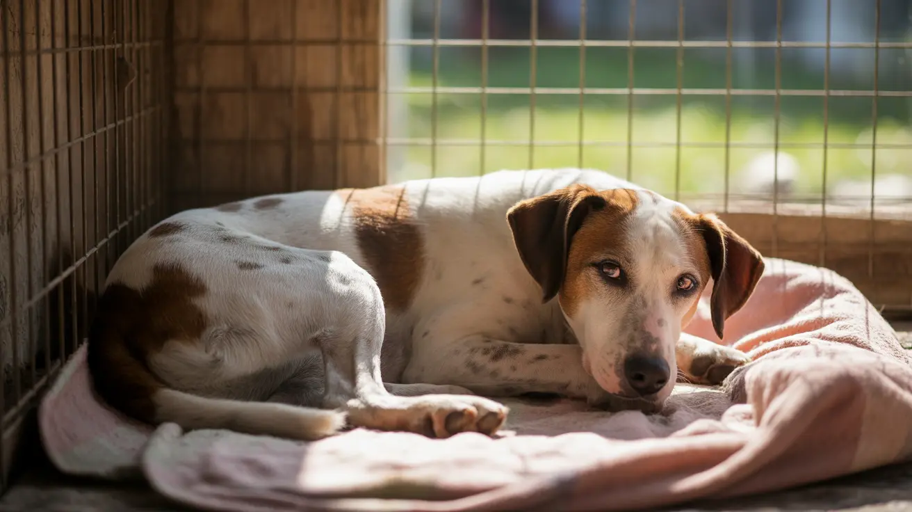 Musician playing guitar live for shelter dogs to calm anxiety