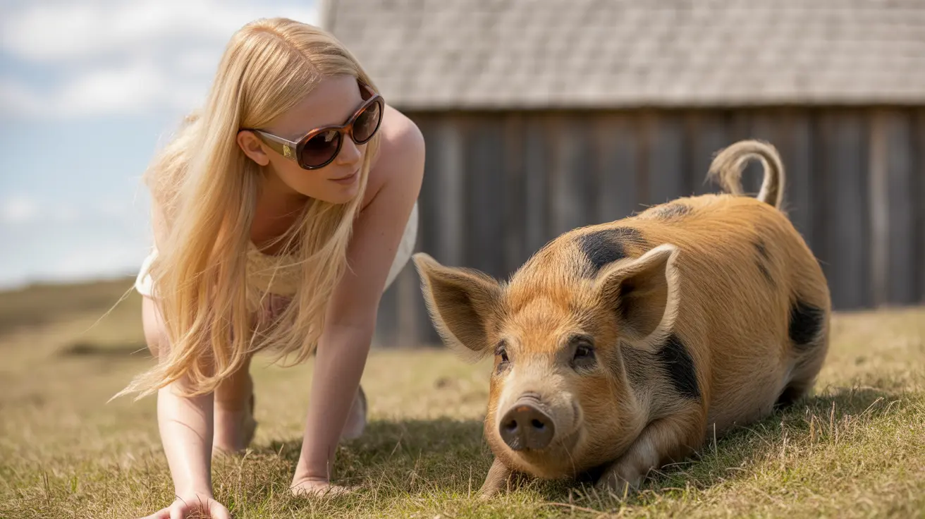 Amelia Thomas engaging with pets to interpret their body language and communication signals