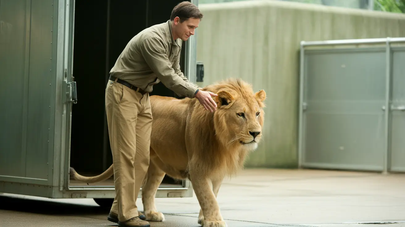 Zookeepers rescuing animals at Feldman Ecopark during the Ukraine conflict